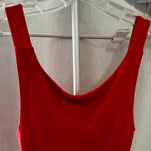 Moa Moa Orange Top Medium sleeveless